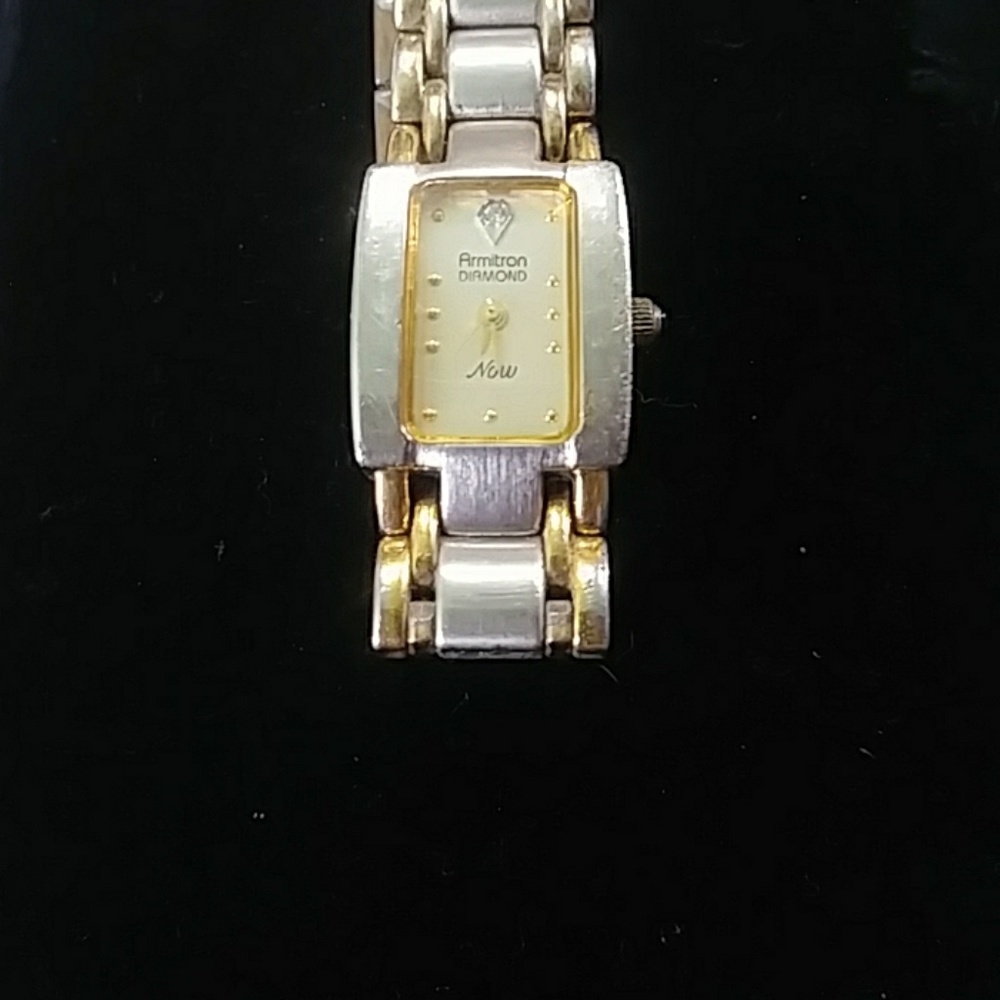 Armitron genuine diamond wrist watch